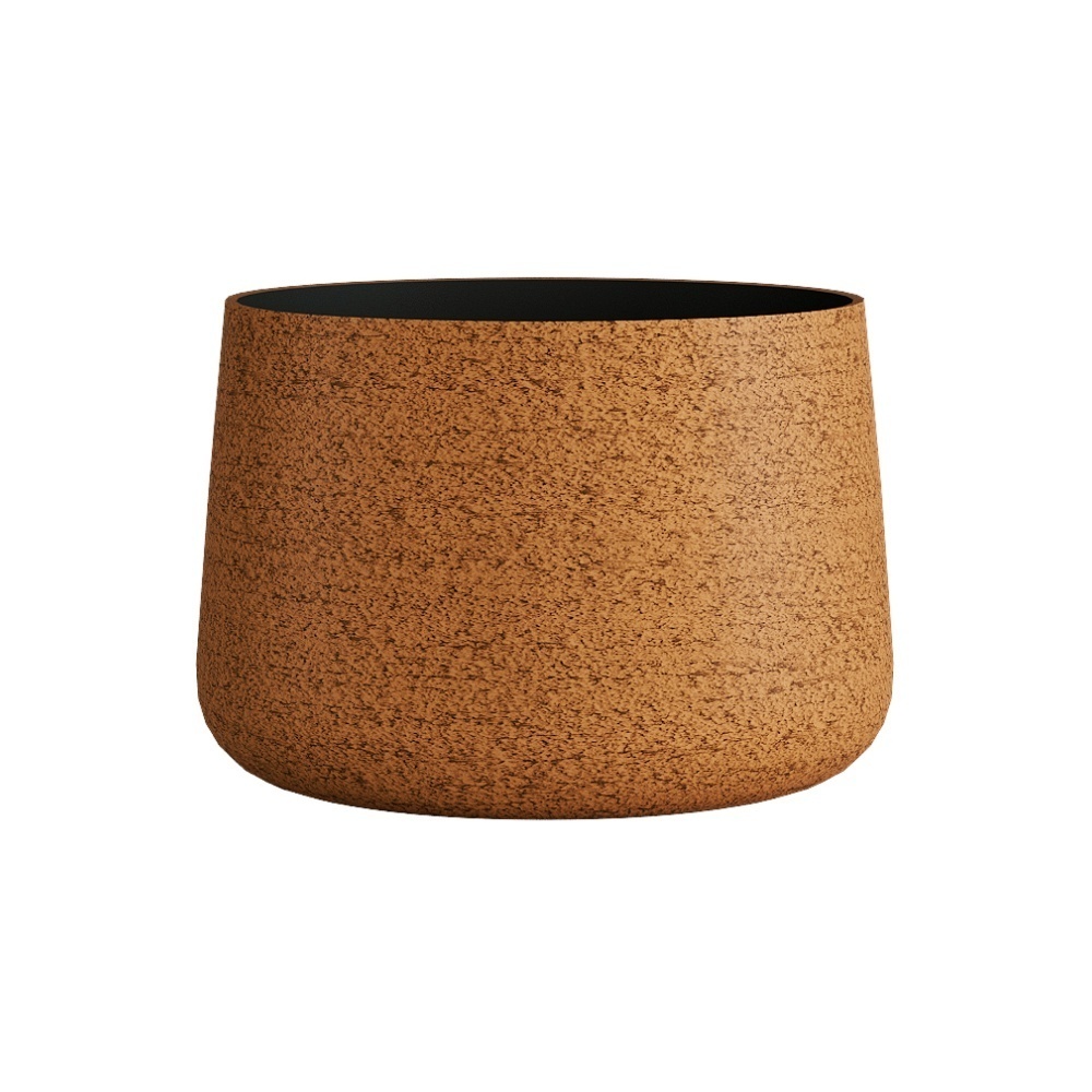 Кашпо CONCRETIKA CONE EROSIA OCHRE D60H42