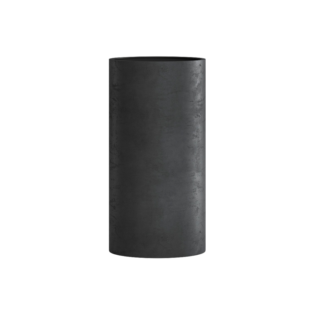 Кашпо CONCRETIKA CYLINDER ANTHRACITE D30H60