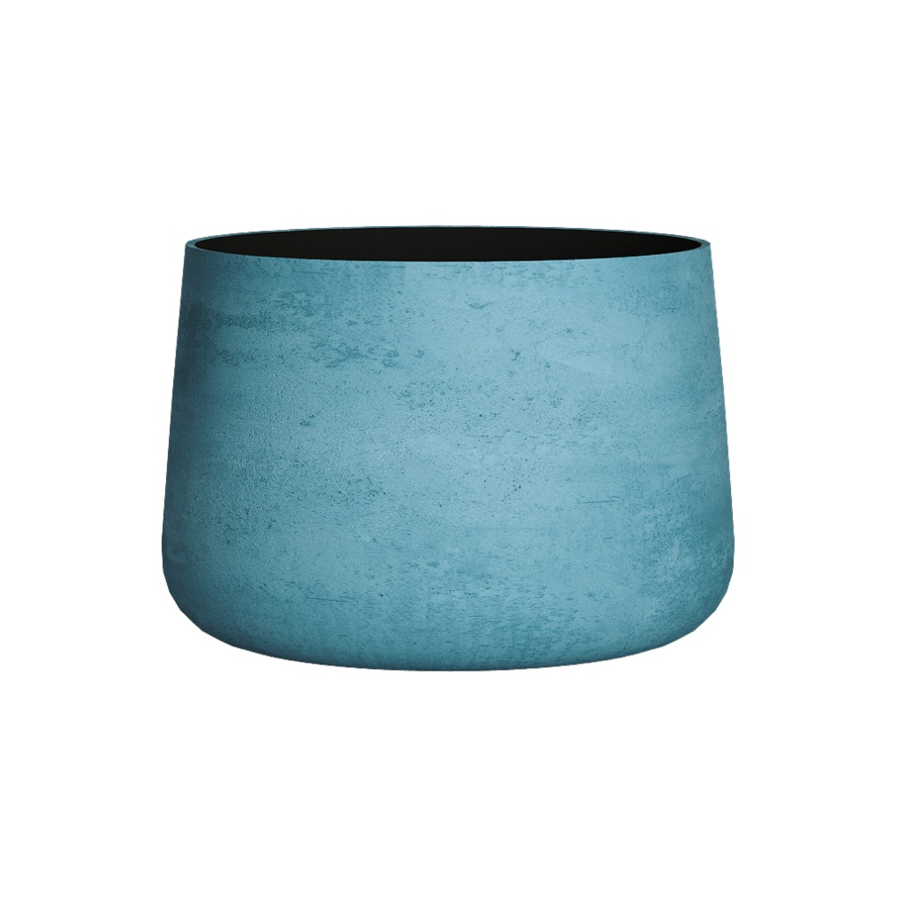 Кашпо CONCRETIKA CONE BLUE SKY D60H42