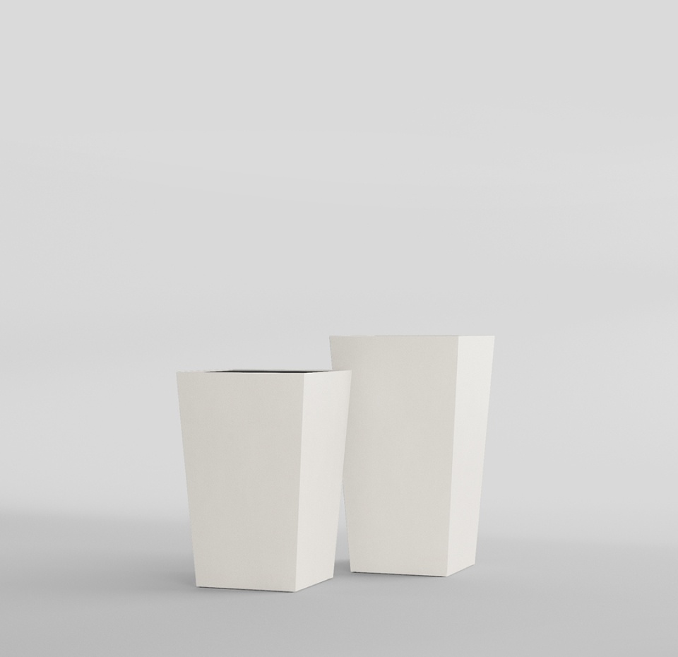 Кашпо CONCRETIKA CONIC SANTORINI 40x40x70