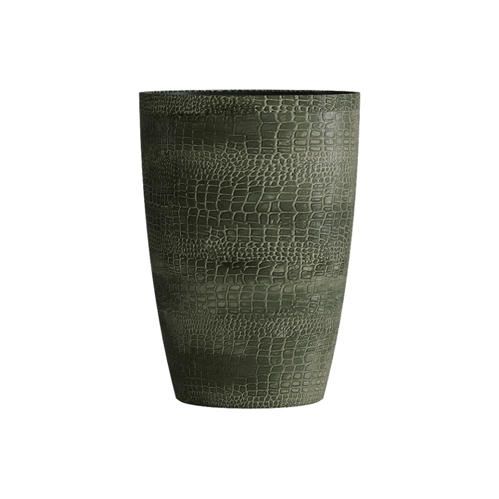 Кашпо CONCRETIKA CONUS CAYMAN GREEN D50H69