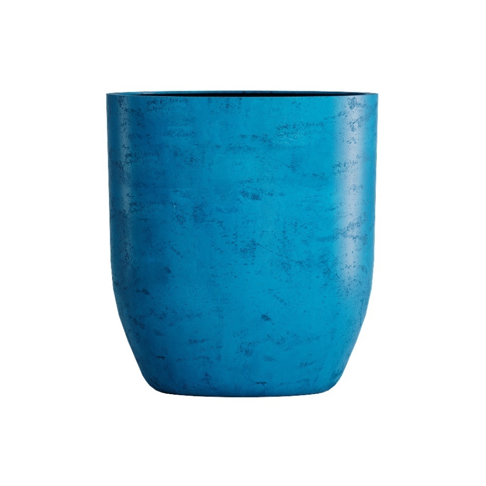 Кашпо CONCRETIKA YAR COBALT BLUE D40H44