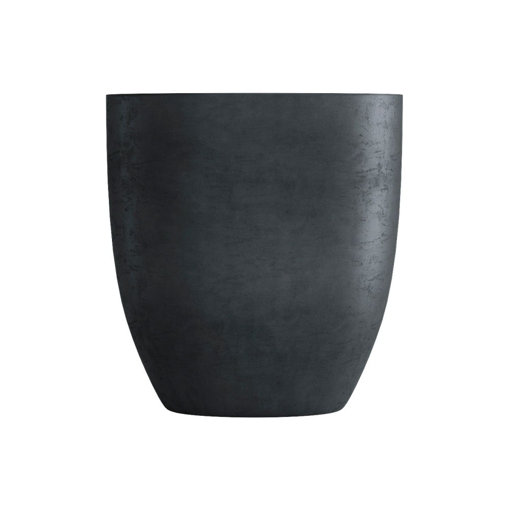 Кашпо CONCRETIKA VASE 3 ANTHRACITE D50H55