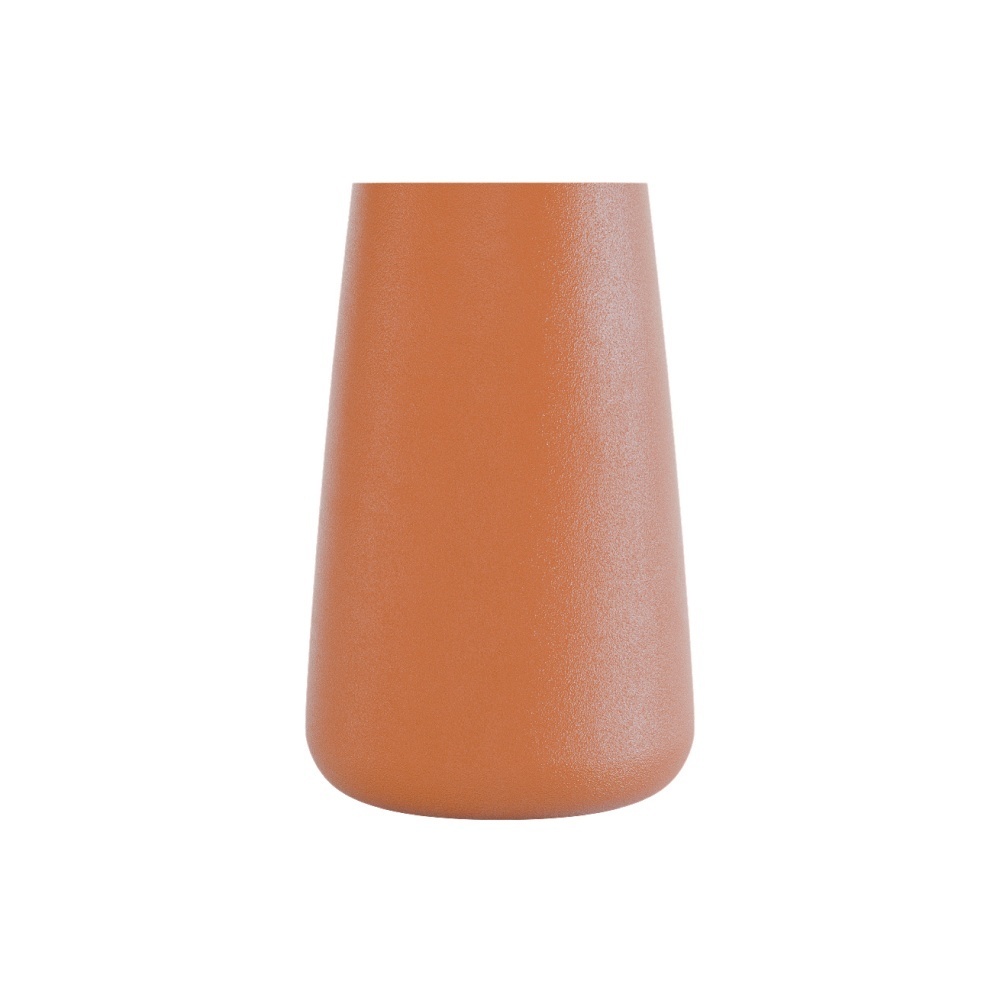 Кашпо CONCRETIKA CONE CARROT D36H75
