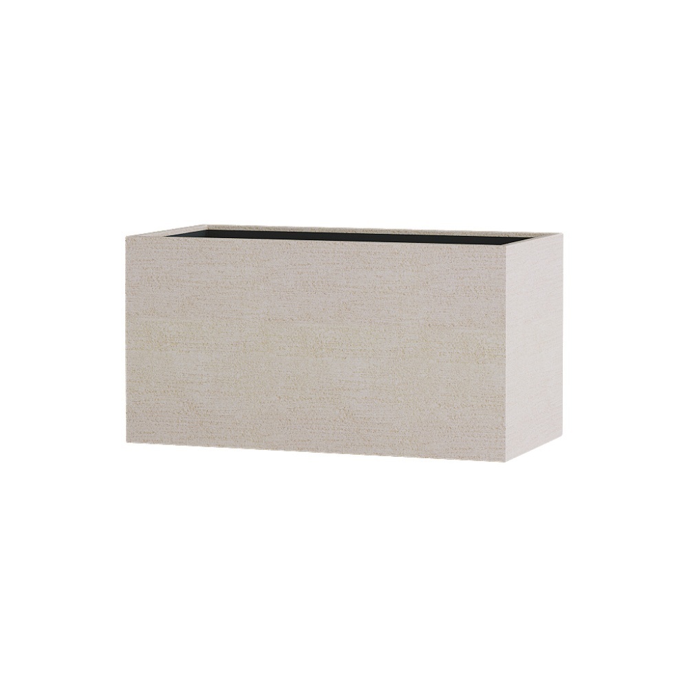 Кашпо CONCRETIKA BALCONY EROSIA YELLOW 40x20x20