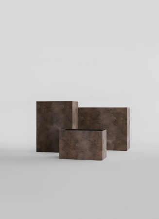 Кашпо CONCRETIKA DIVIDER TAUPE CONCRETE 90x35x70