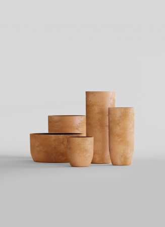 Кашпо CONCRETIKA YAR CLASSIC CLAY D40H87
