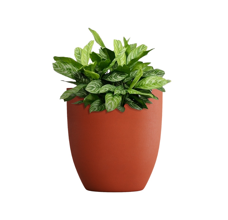 Кашпо CONCRETIKA VASE 3 TERRACOTTA D30H32