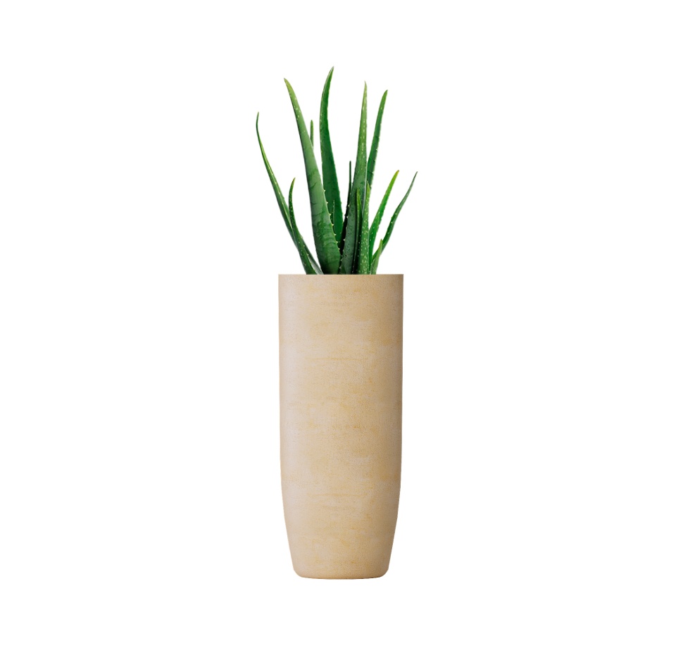Кашпо CONCRETIKA YAR LEMON D40H87