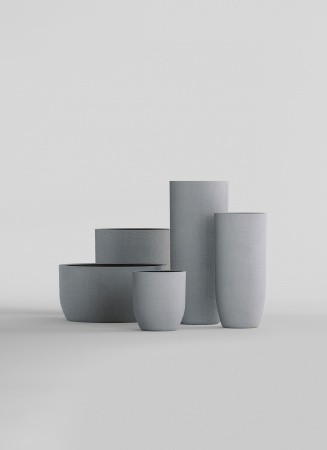 Кашпо CONCRETIKA YAR LONDON GREY D40H44