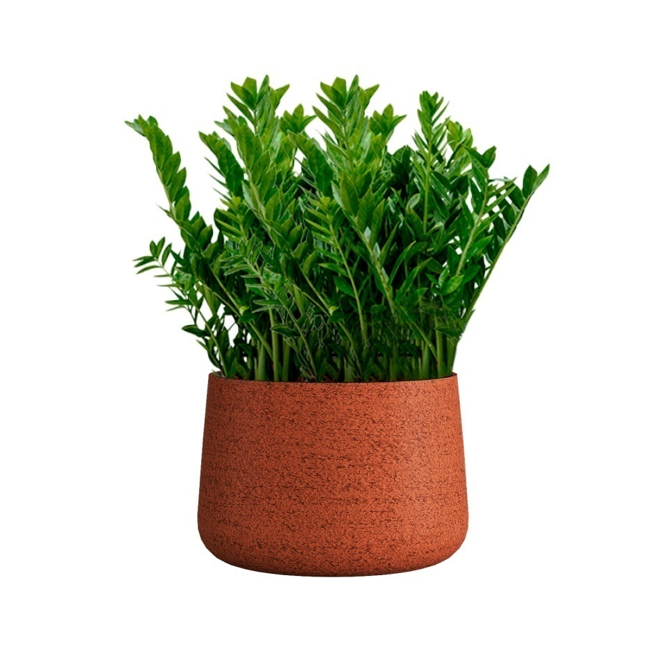 Кашпо CONCRETIKA CONE EROSIA CORAL D60H42