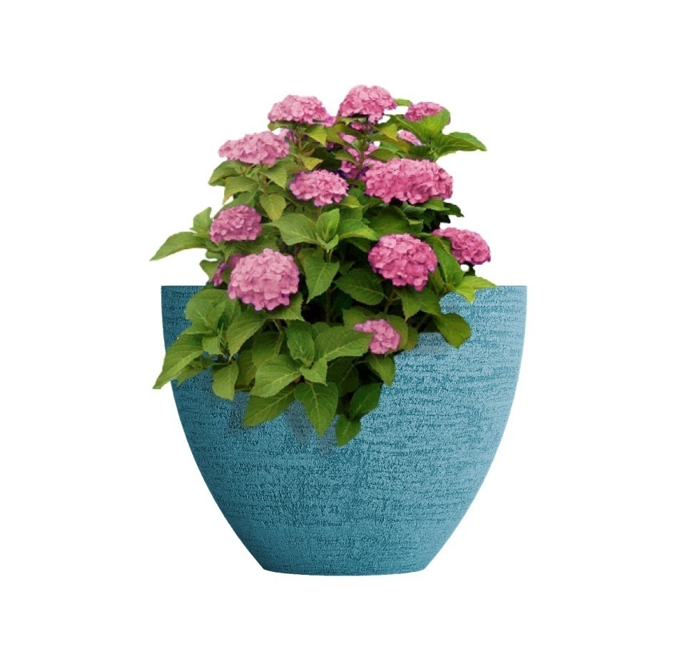 Кашпо CONCRETIKA UPON EROSIA BLUE D55H45