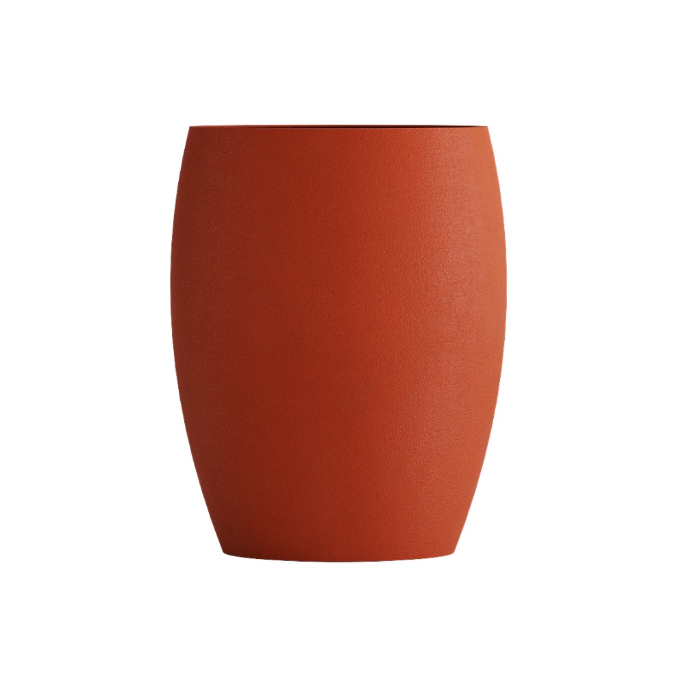 Кашпо CONCRETIKA OVAL TERRACOTTA D45H66