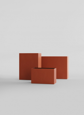 Кашпо CONCRETIKA DIVIDER TERRACOTTA 100x40x50
