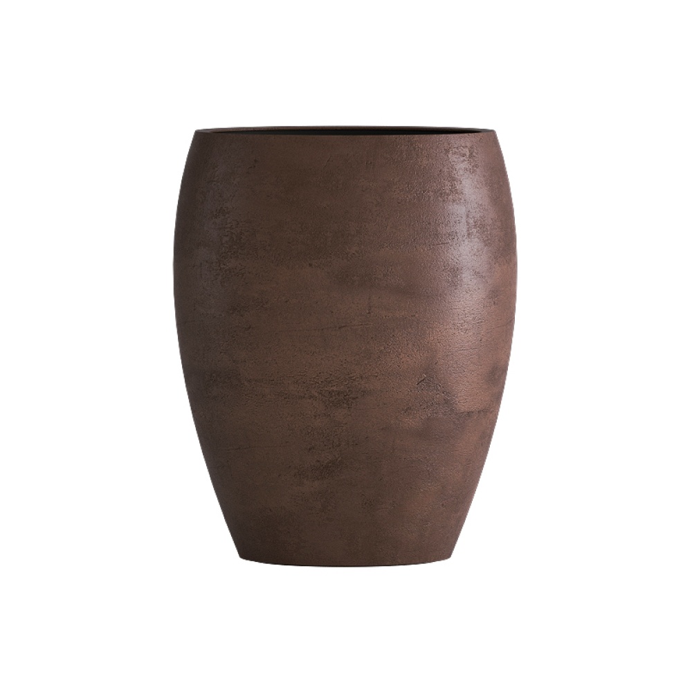 Кашпо CONCRETIKA OVAL COFFEE D30H41