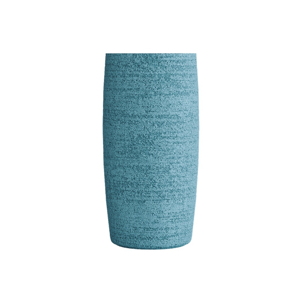 Кашпо CONCRETIKA CIGAR EROSIA BLUE D37H78