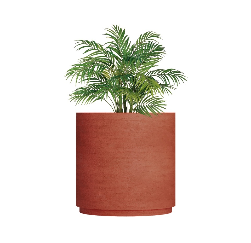 Кашпо CONCRETIKA CYLINDER XL CANDY D120H120