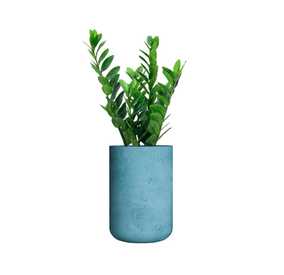 Кашпо CONCRETIKA TOPPER BLUE SKY D40H60