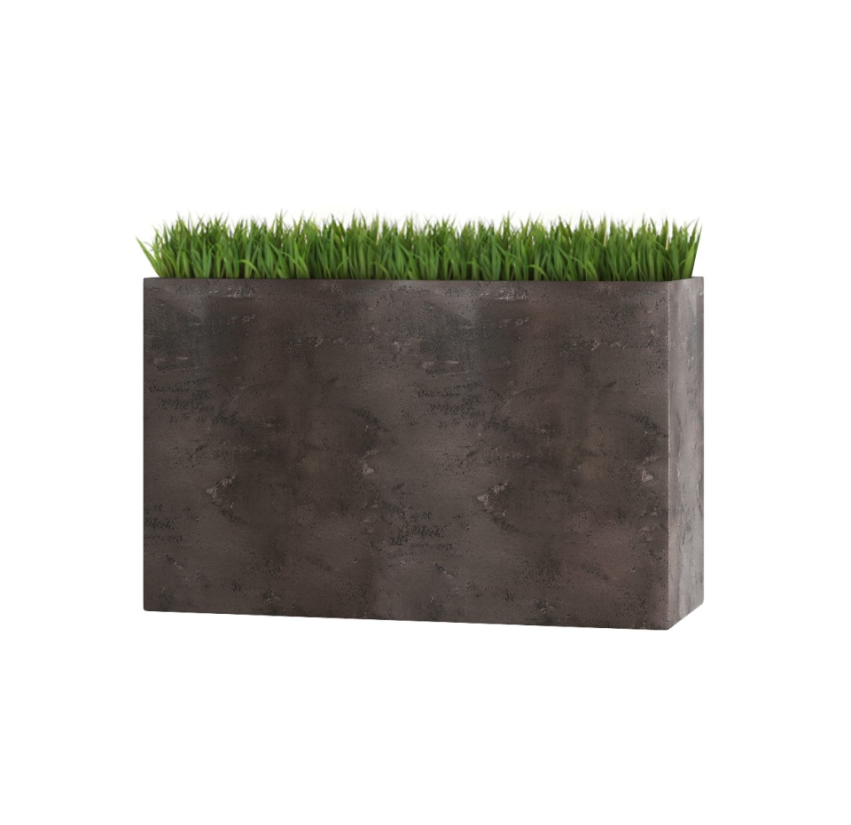 Кашпо CONCRETIKA DIVIDER TAUPE CONCRETE 80x30x50