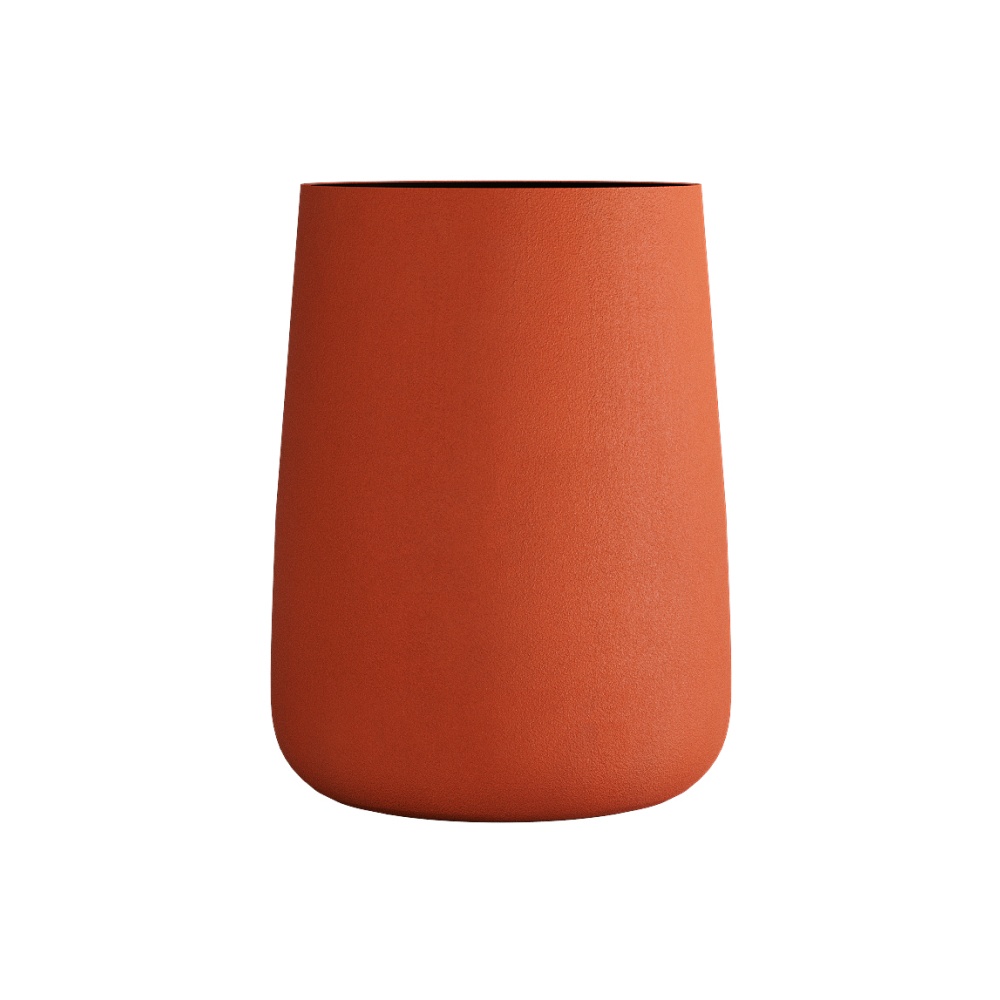 Кашпо CONCRETIKA CONE TERRACOTTA D38H60