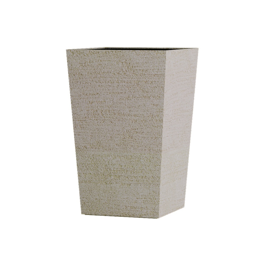 Кашпо CONCRETIKA CONIC EROSIA YELLOW 40x40x70
