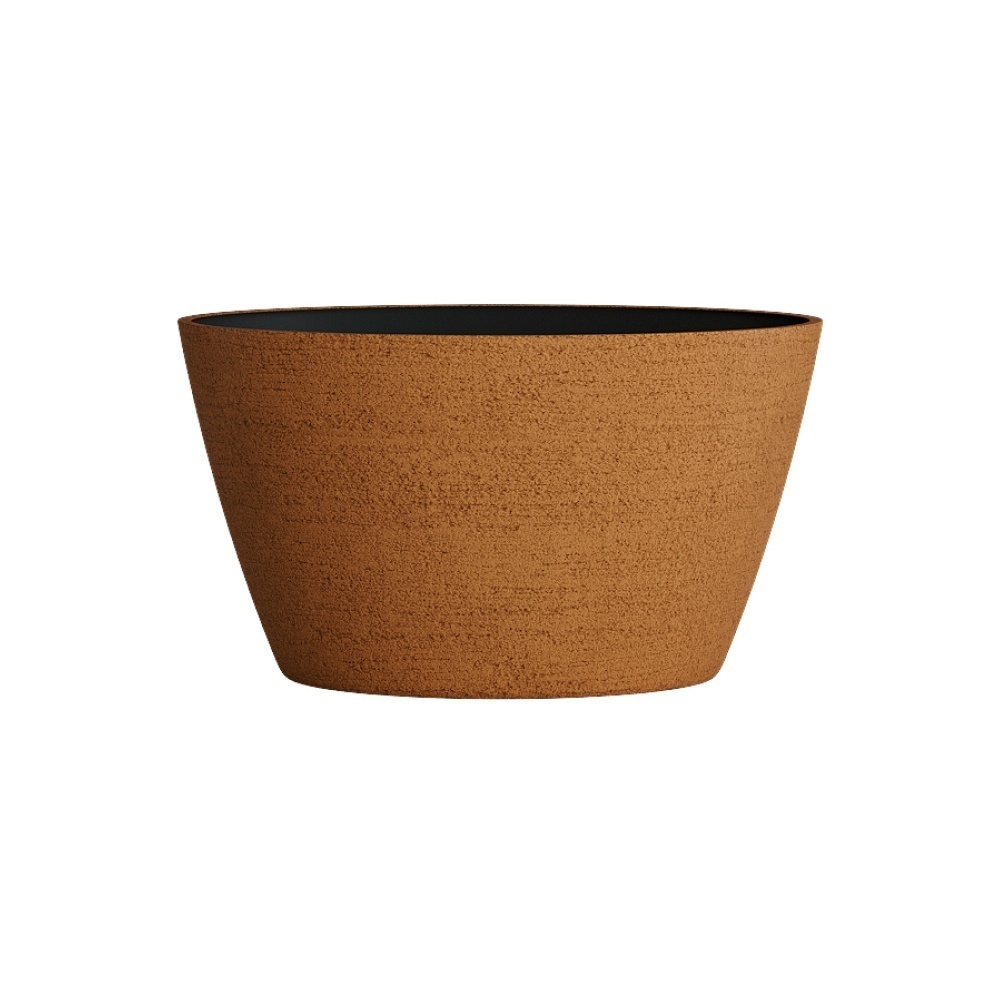 Кашпо CONCRETIKA BOWL EROSIA OCHRE D52H29