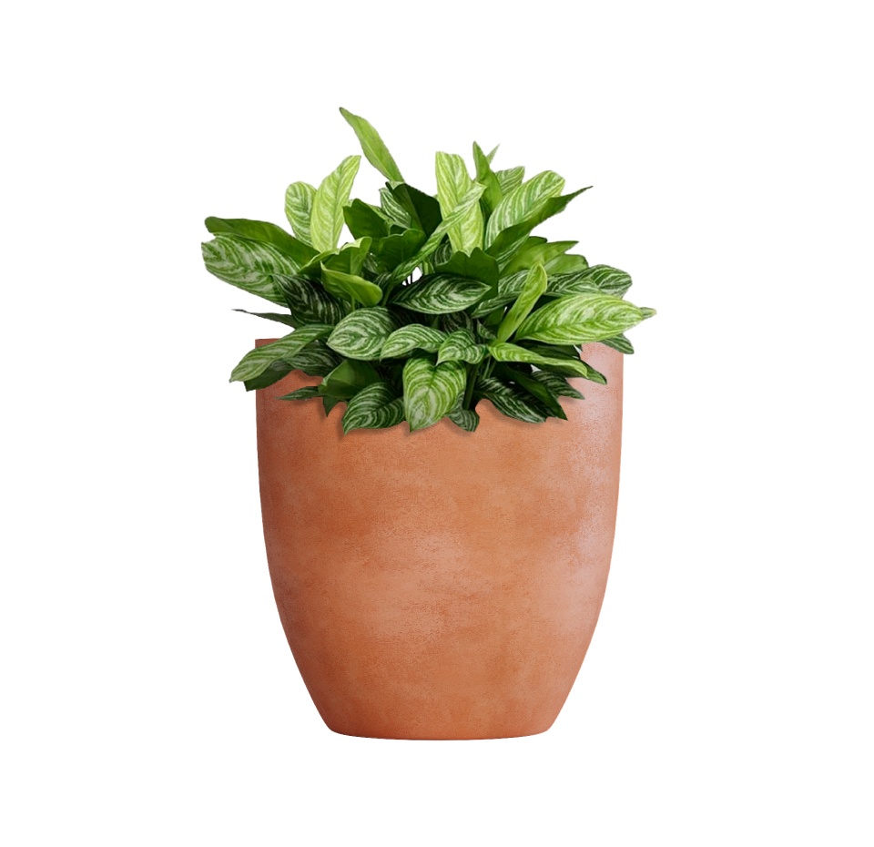 Кашпо CONCRETIKA VASE 3 RED CLAY D30H32