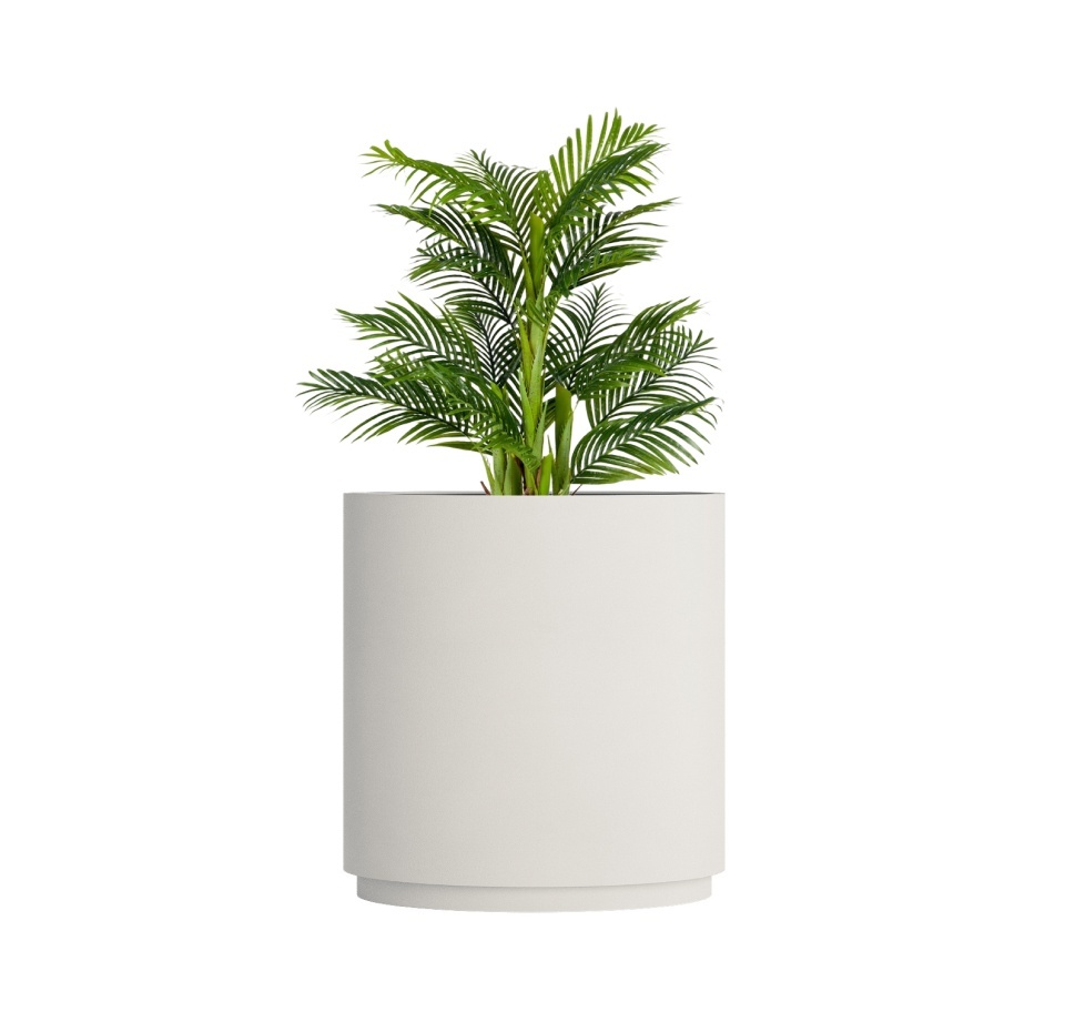 Кашпо CONCRETIKA CYLINDER XL SANTORINI D100H105