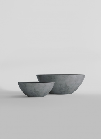 Кашпо CONCRETIKA BONSAY SMOKEY BLUE D79H30