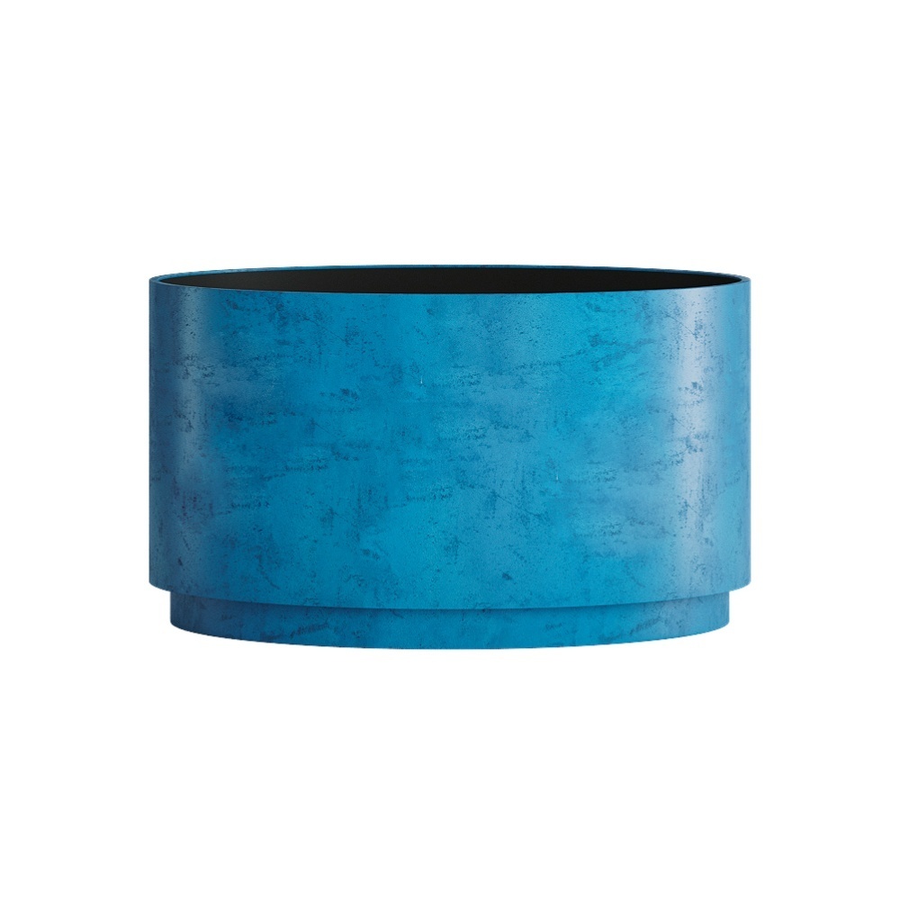 Кашпо CONCRETIKA CYLINDER XL COBALT BLUE D70H45