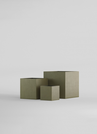 Кашпо CONCRETIKA CUBE HACKS 100x100x100