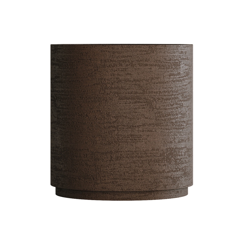 Кашпо CONCRETIKA CYLINDER XL EROSIA BROWN D80H85