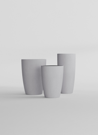 Кашпо CONCRETIKA CONUS SHALE D50H69