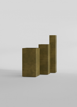 Кашпо CONCRETIKA COLONNA AVOCADO 40x40x80