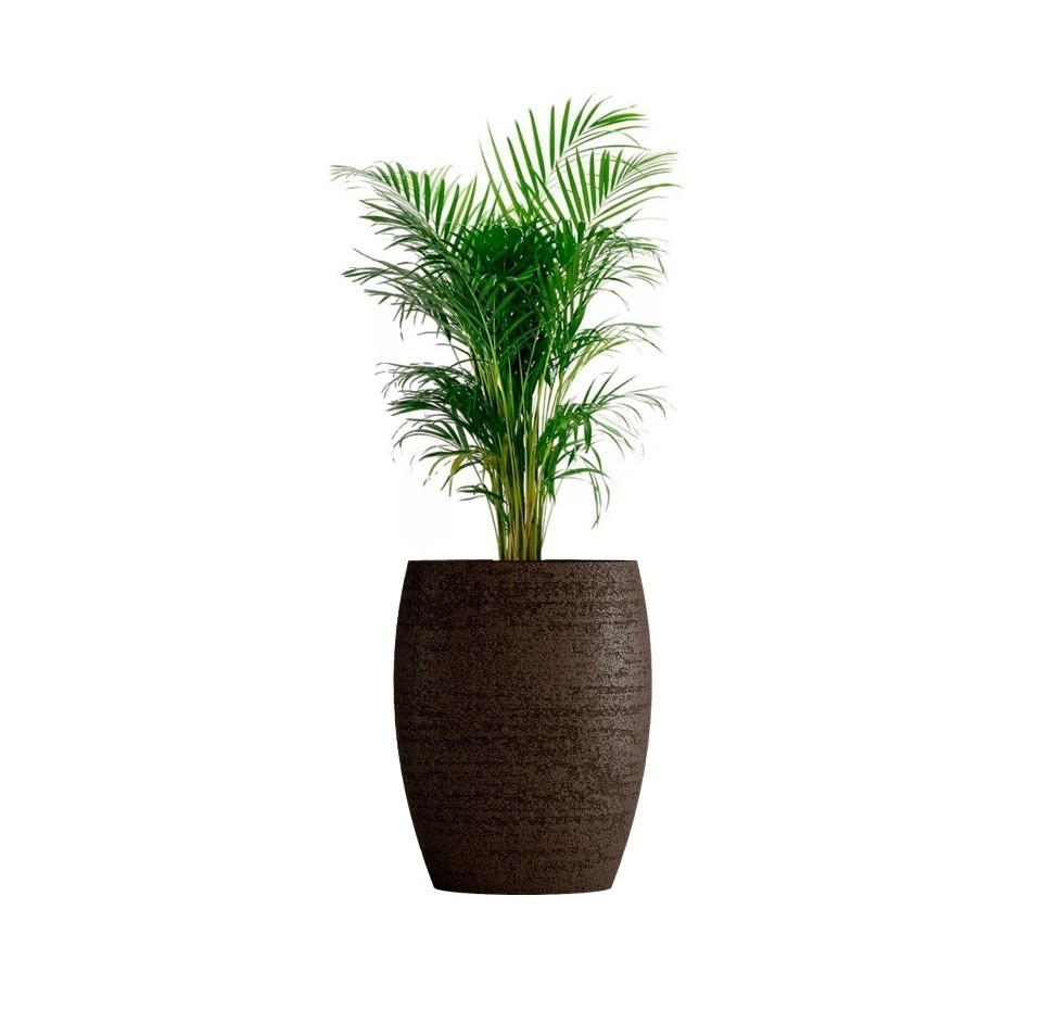 Кашпо CONCRETIKA OVAL EROSIA BROWN D60H88