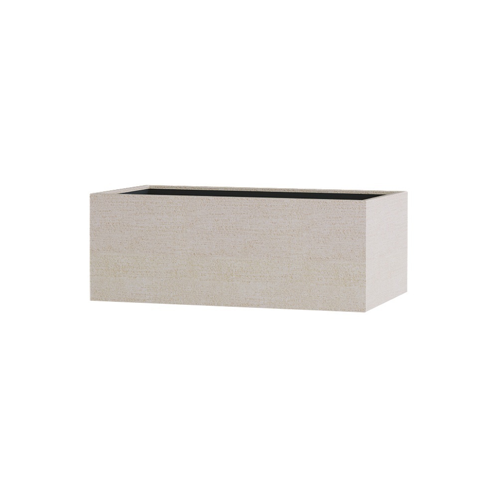Кашпо CONCRETIKA BALCONY EROSIA YELLOW 40x20x15