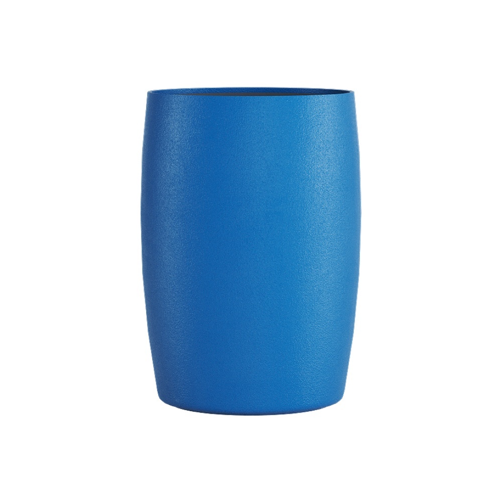 Кашпо CONCRETIKA CIGAR DARK BLUE D37H57