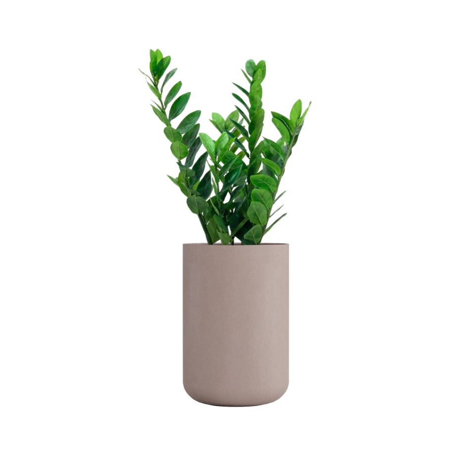 Кашпо CONCRETIKA TOPPER COCOA D40H60