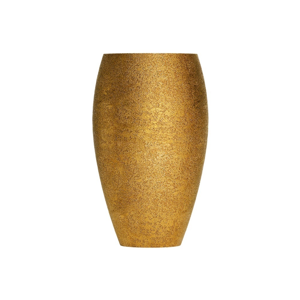 Кашпо CONCRETIKA OVAL RICH GOLD D41H82