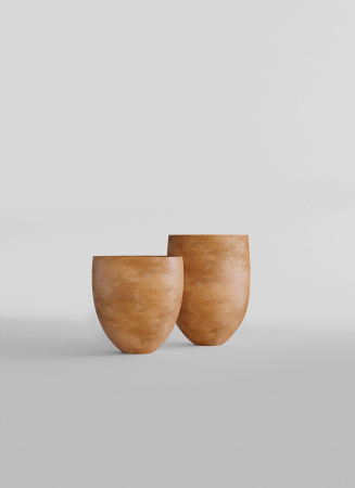 Кашпо CONCRETIKA BARREL CLASSIC CLAY D41H60