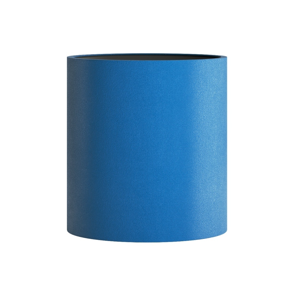Кашпо CONCRETIKA CYLINDER DARK BLUE D60H65