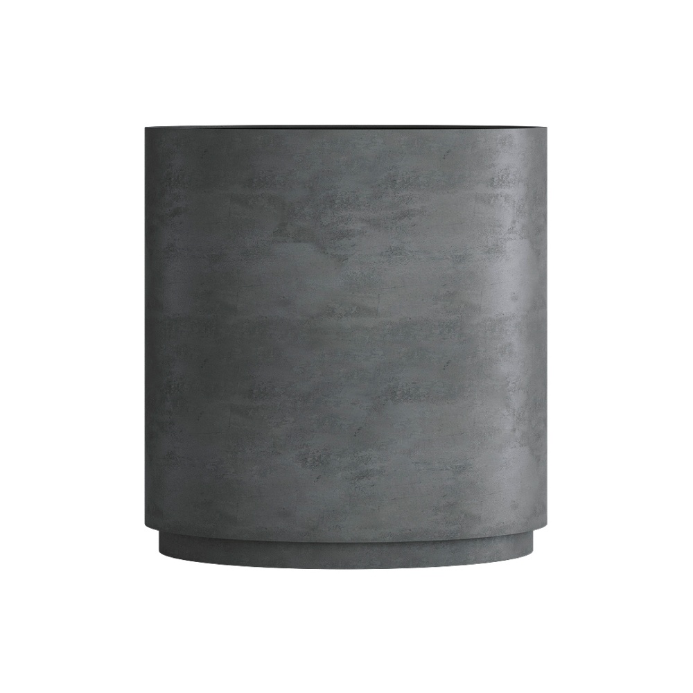 Кашпо CONCRETIKA CYLINDER XL SMOKEY BLUE D100H105