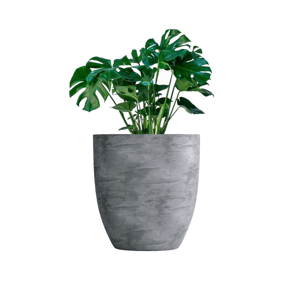 Кашпо CONCRETIKA VASE 3 CONCRETE GREY LIGHT D75H82