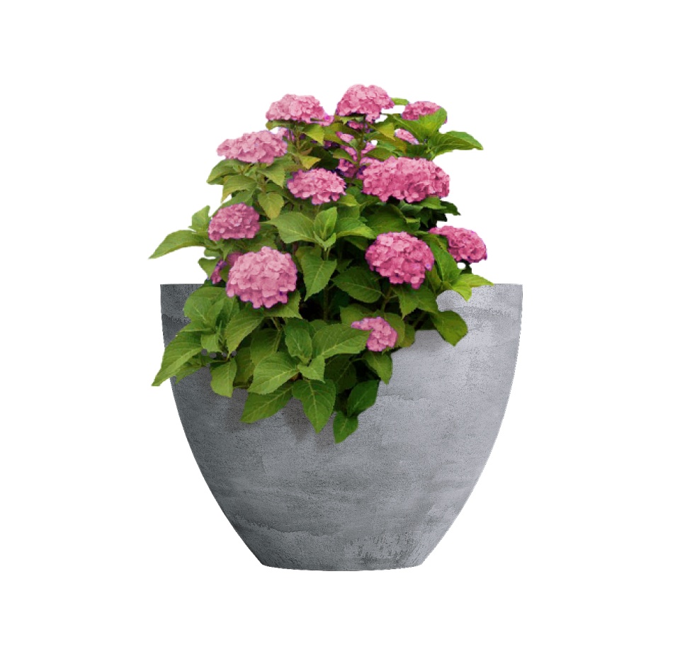 Кашпо CONCRETIKA UPON CONCRETE GREY LIGHT D55H45
