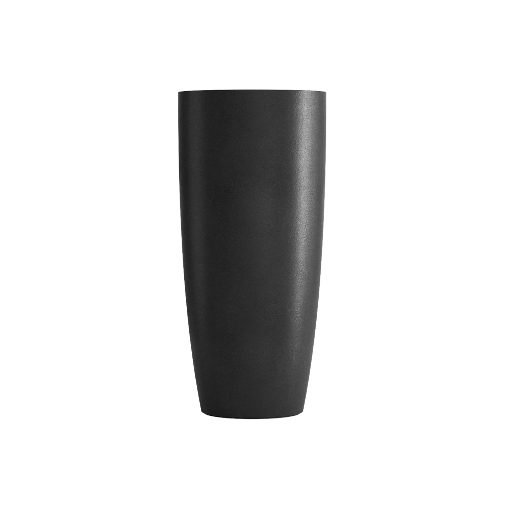 Кашпо CONCRETIKA CONUS NERO D60H130
