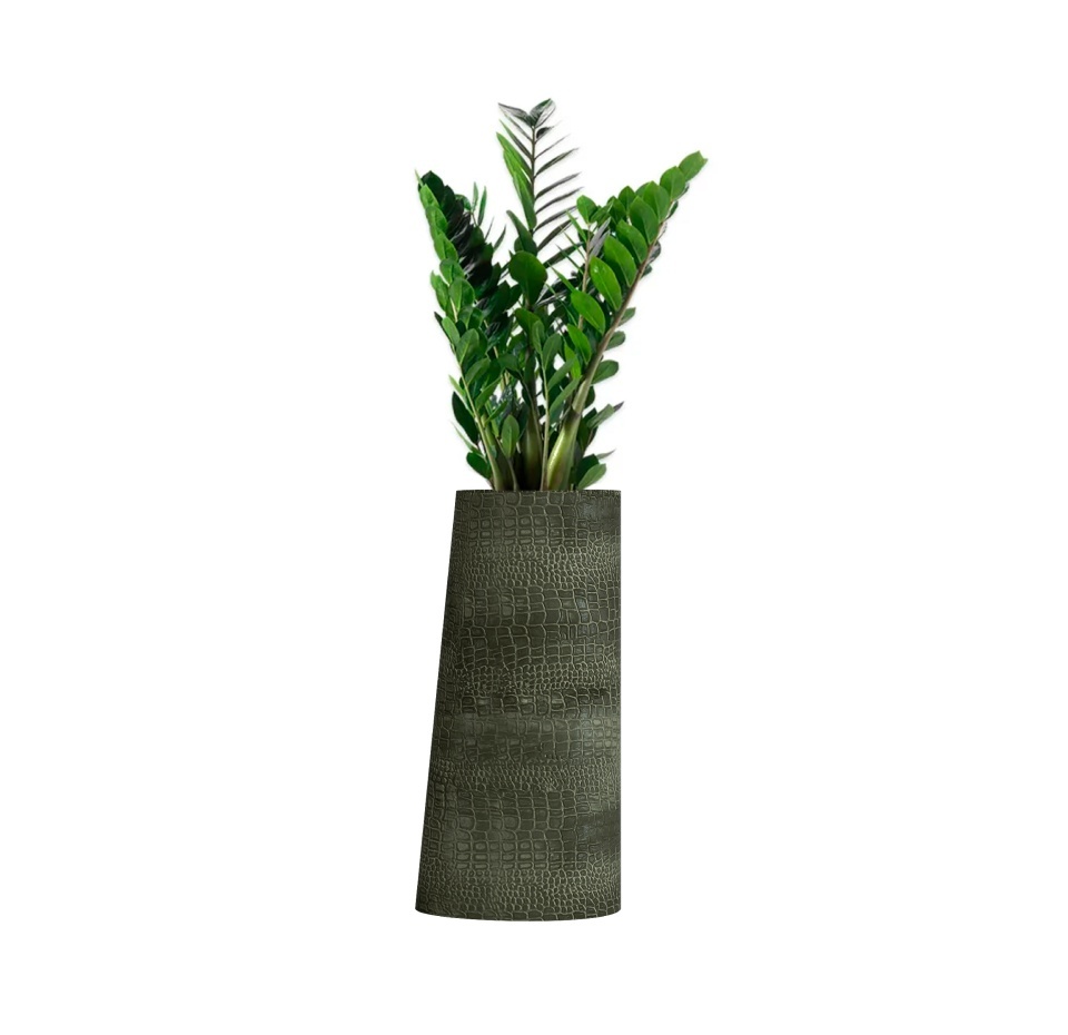 Кашпо CONCRETIKA DUET CAYMAN GREEN D41H104