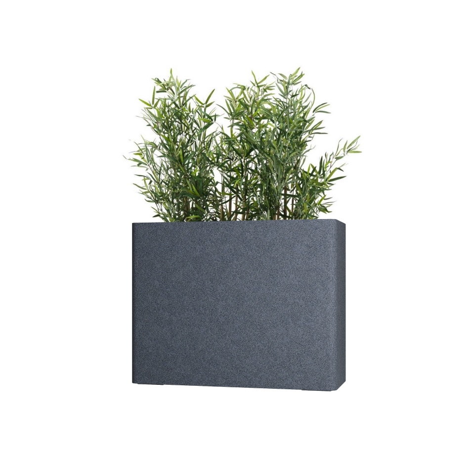 Кашпо CONCRETIKA FLORA BASALT 90x35x70