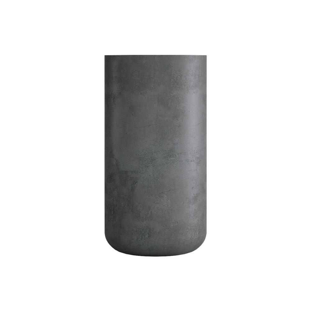 Кашпо CONCRETIKA TOPPER SMOKEY BLUE D40H90