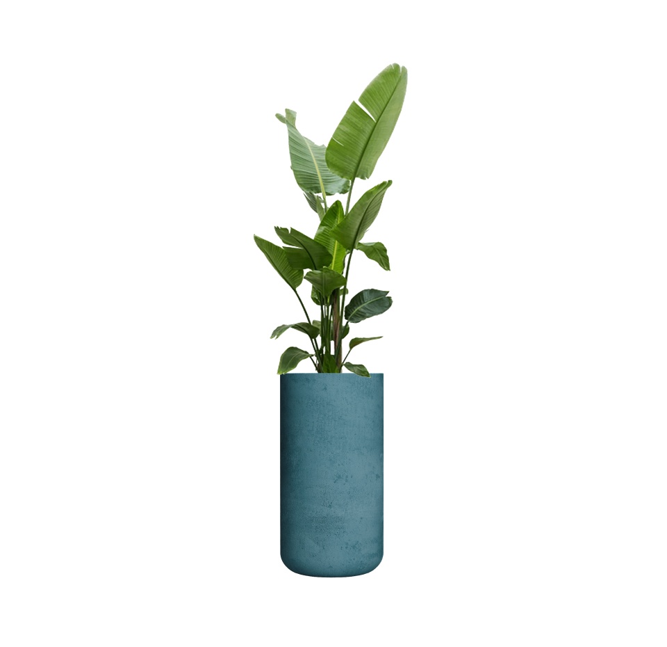 Кашпо CONCRETIKA TOPPER MURENA D40H90