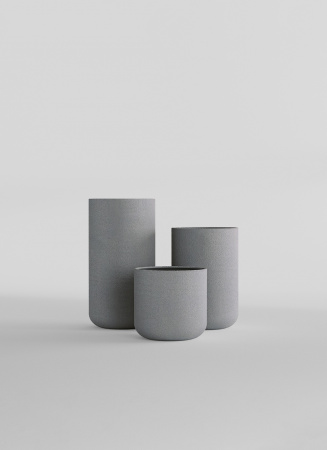 Кашпо CONCRETIKA TOPPER LONDON GREY D40H60